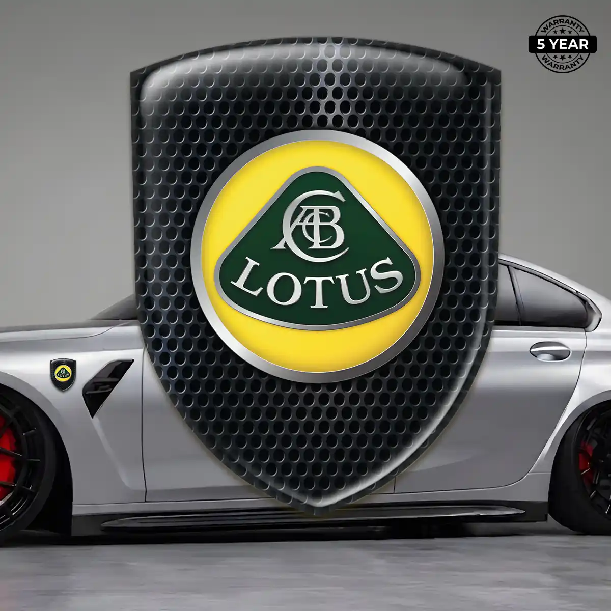 Lotus Car Logo Decal Signature Grade