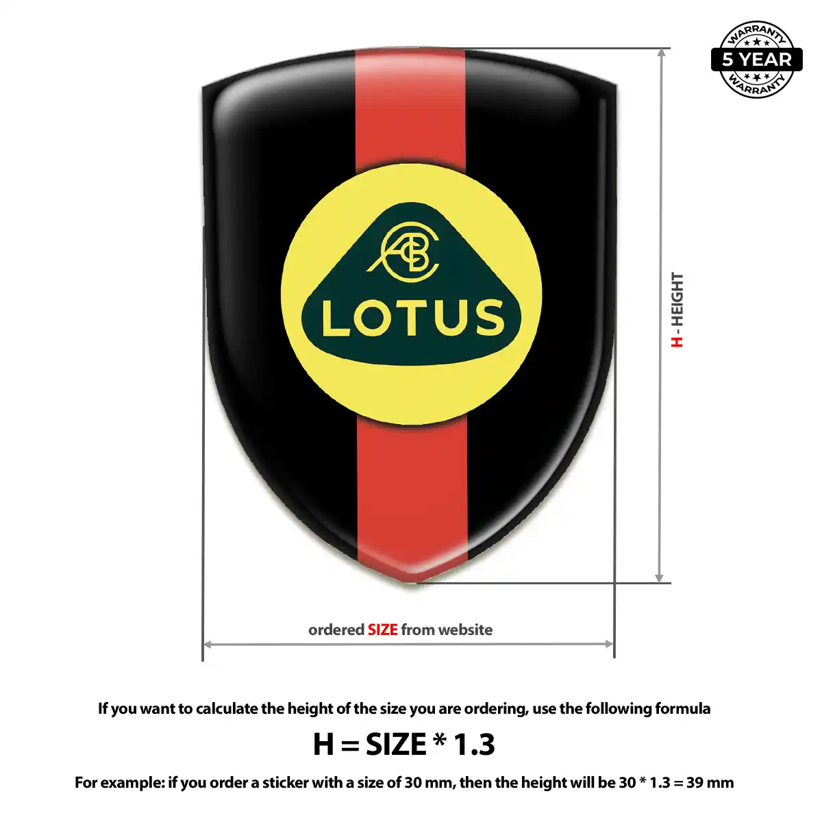 Lotus Car Logo Decal Sleek Style