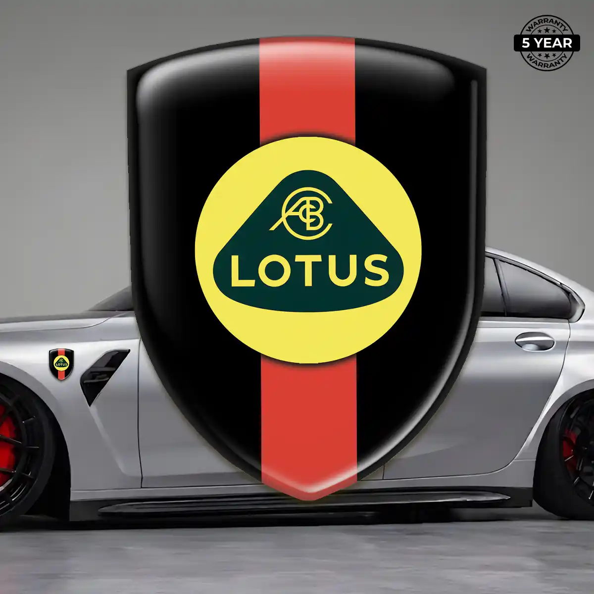 Lotus Car Logo Decal Sleek Style