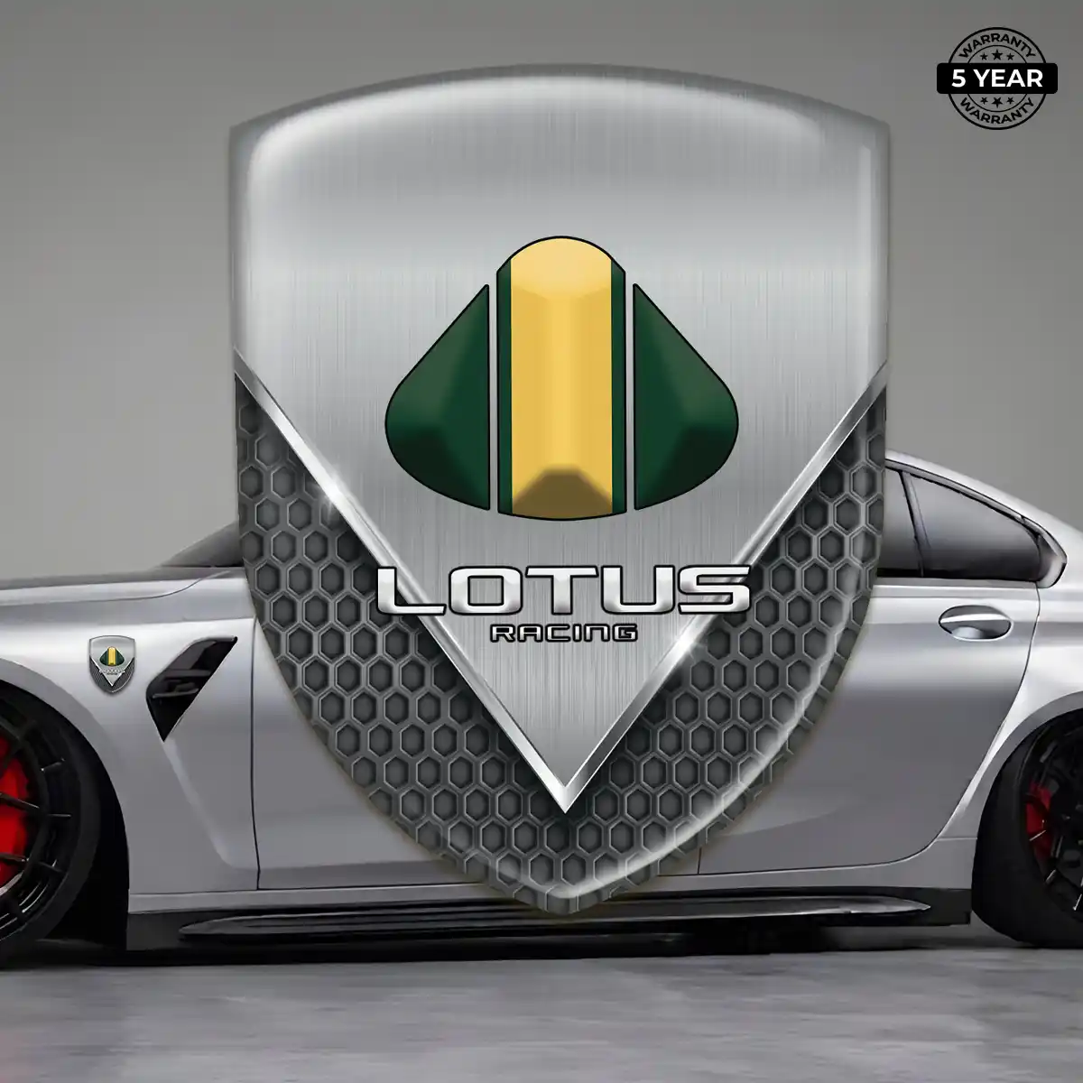 Lotus Crest Emblem Elite Finish