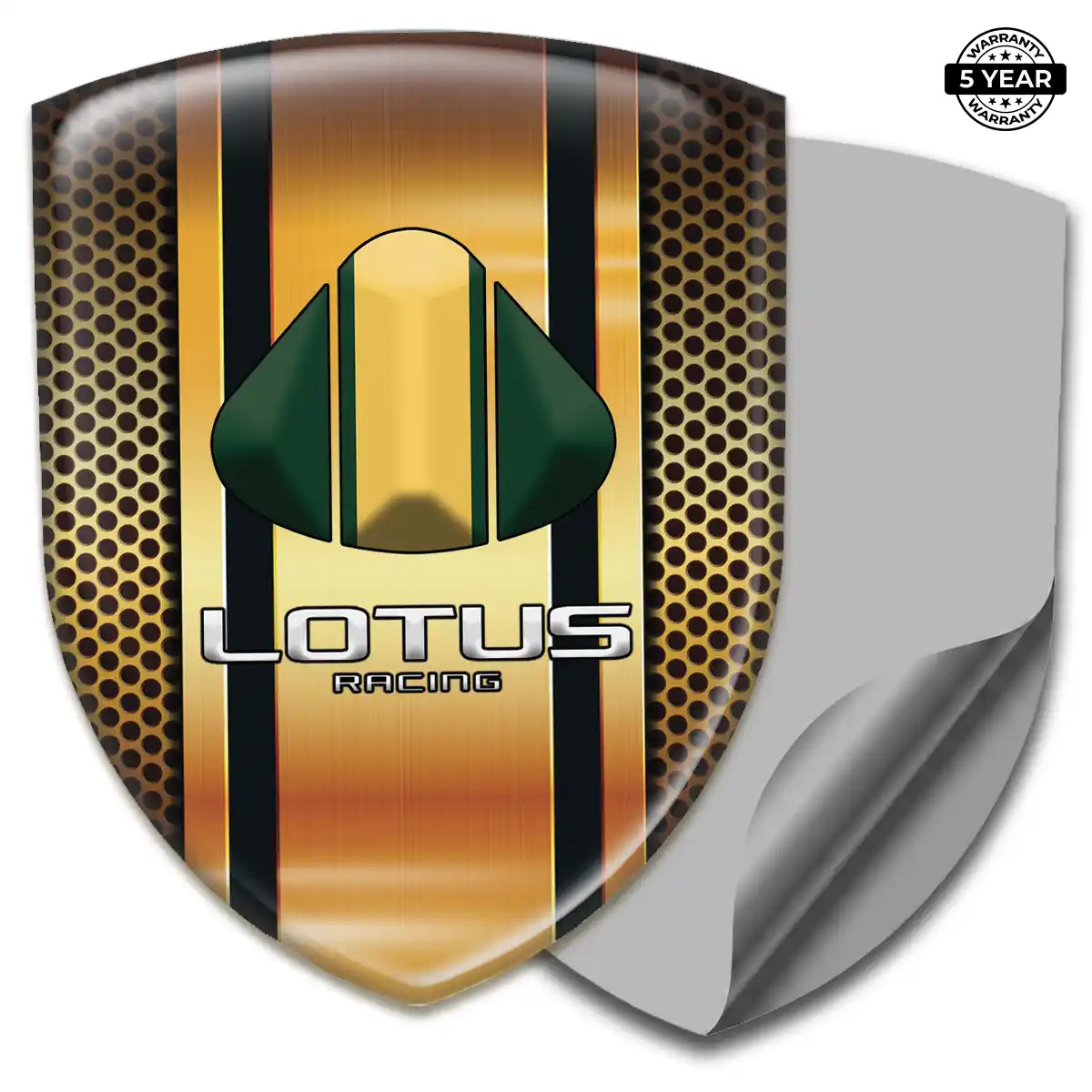 Lotus Crest Emblem Exterior Luxe