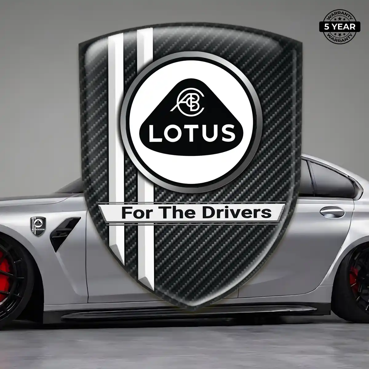 Lotus Crest Emblem Interior Elegance