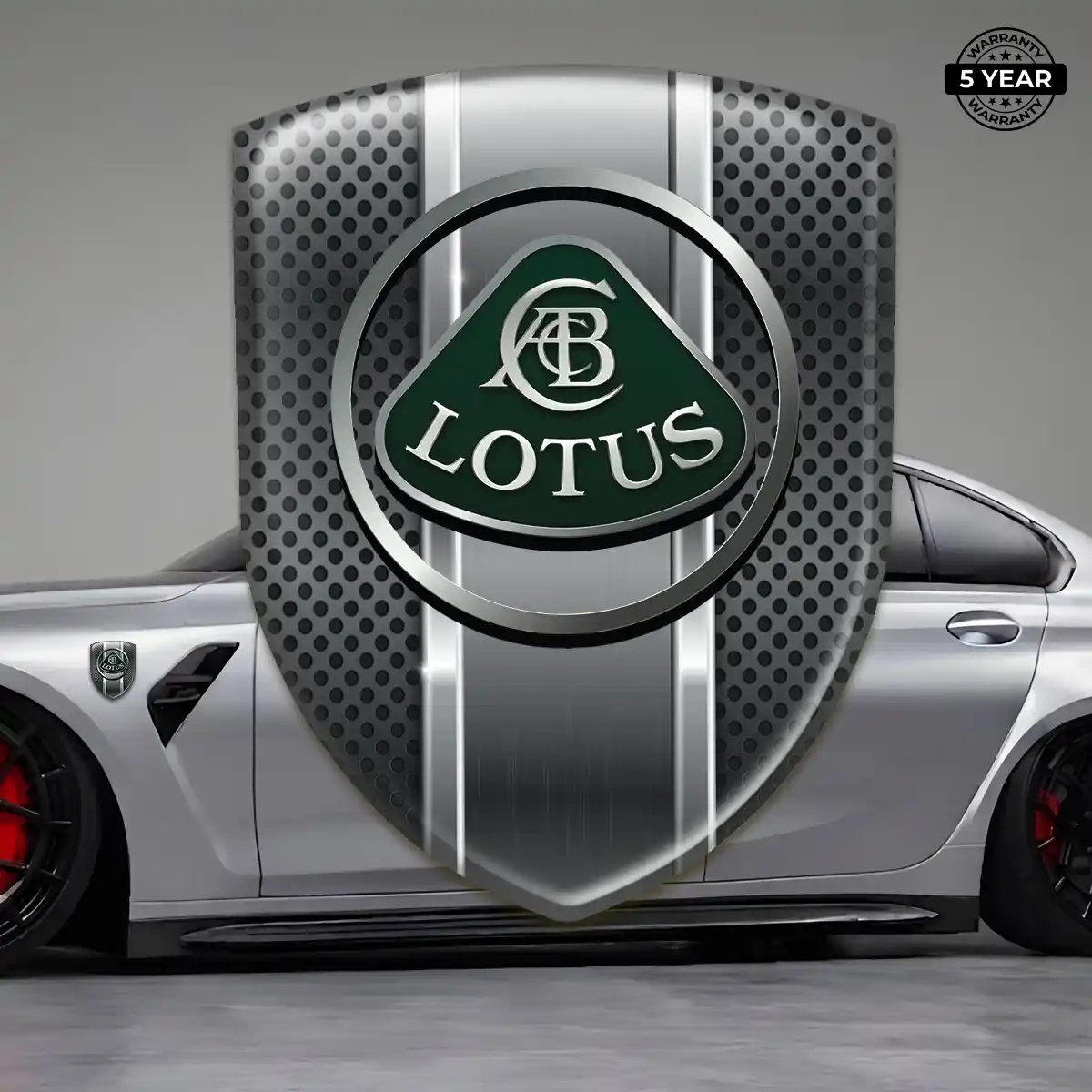Lotus Crest Emblem Interior Luxe