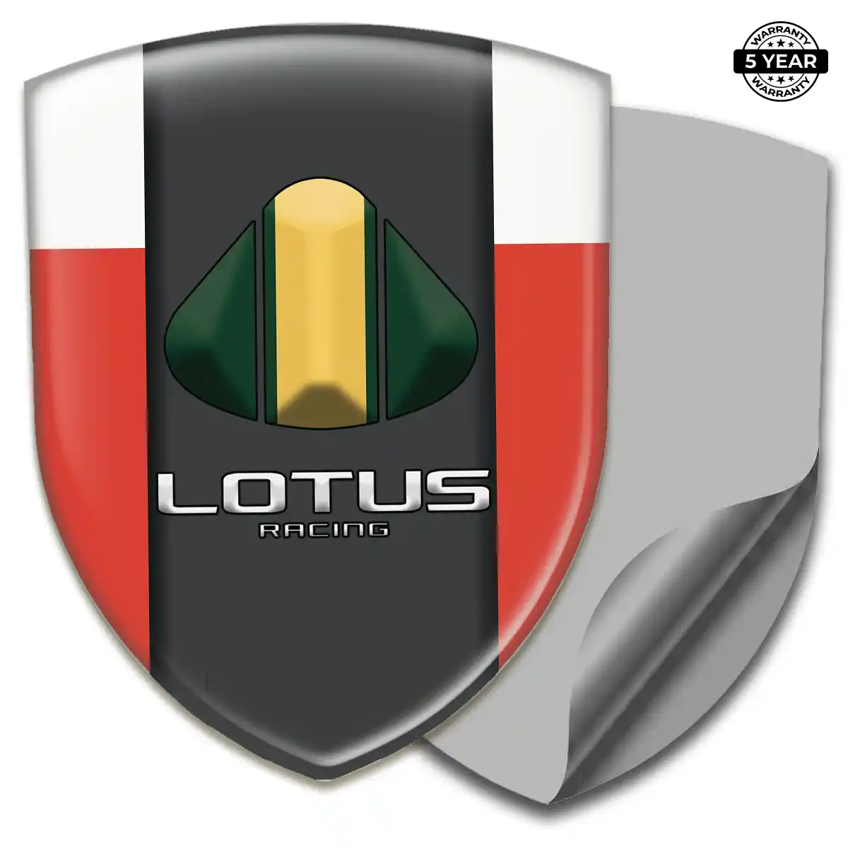 Lotus Crest Emblem Premium Dome