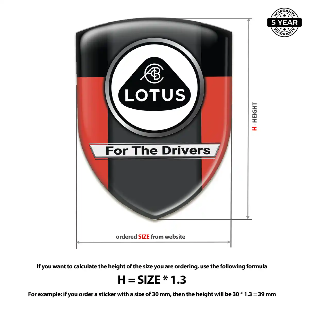 Lotus Crest Emblem Prestige Line