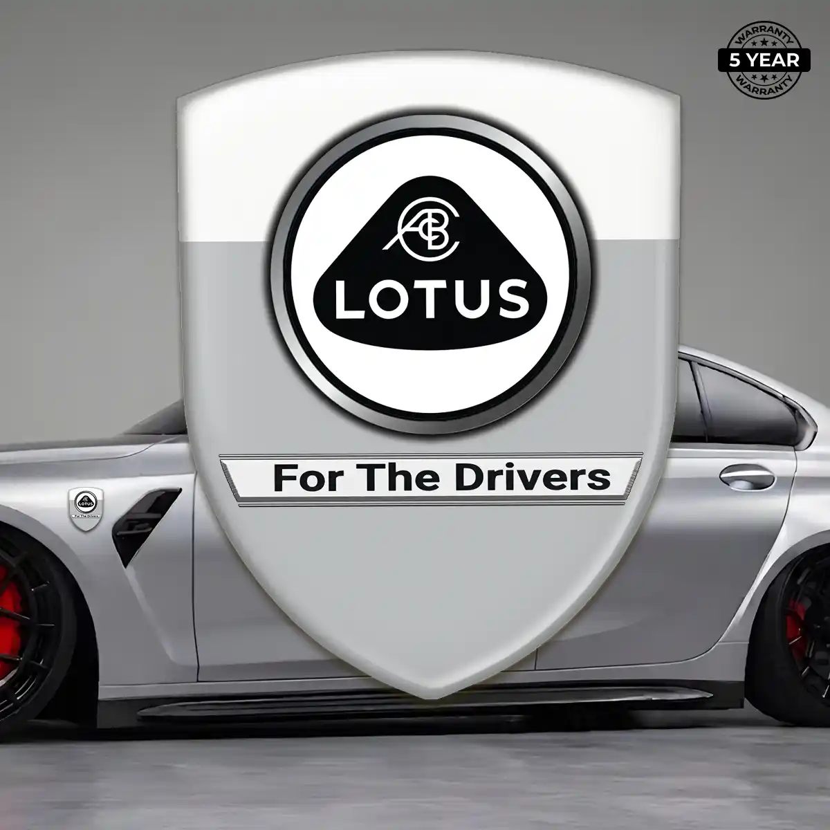 Lotus Crest Emblem Refined Design