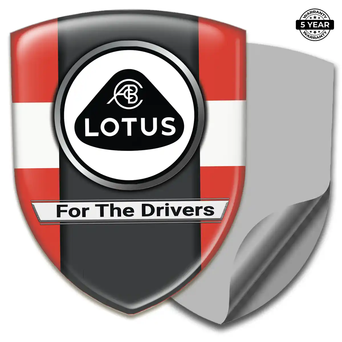 Lotus Crest Emblem Resin Elite