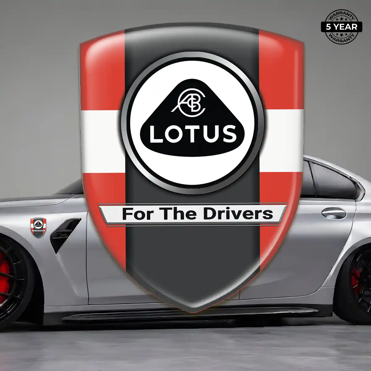 Lotus Crest Emblem Resin Elite