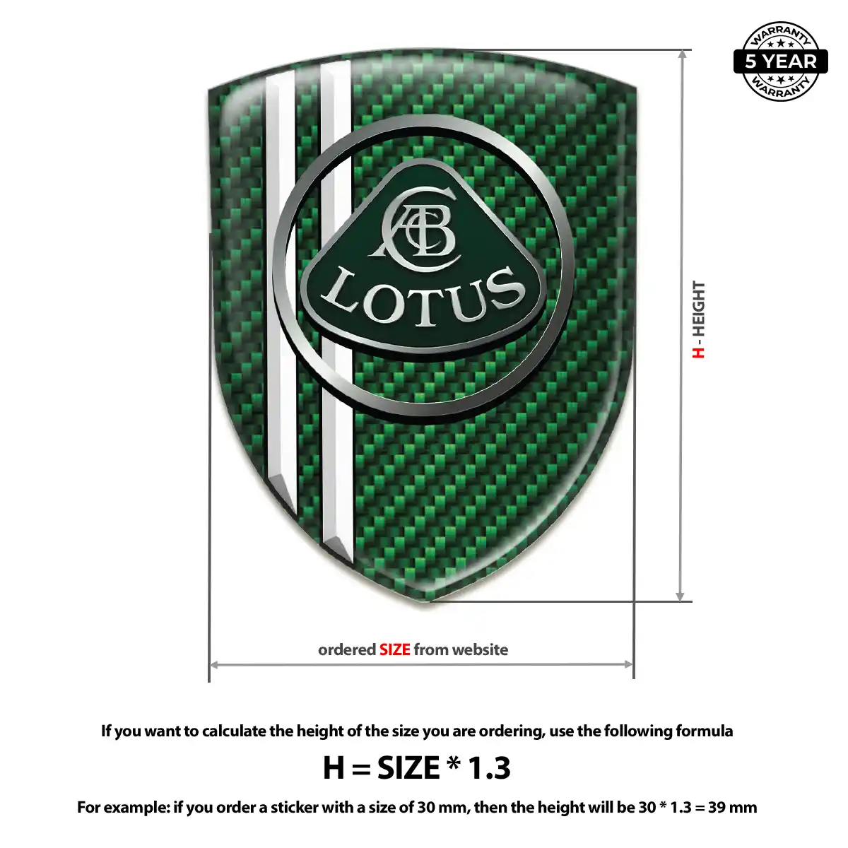 Lotus Crest Emblem Sleek Style