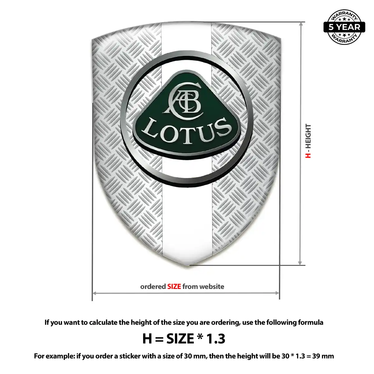 Lotus Crest Logo Emblem Cabin Style