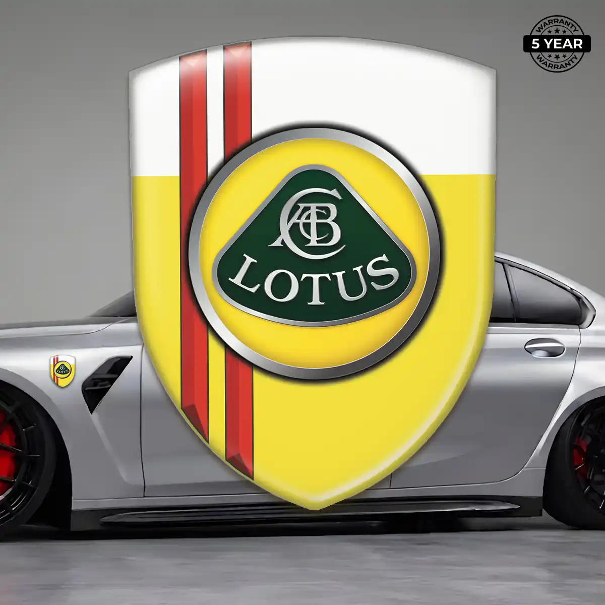 Lotus Crest Logo Emblem Elite Finish