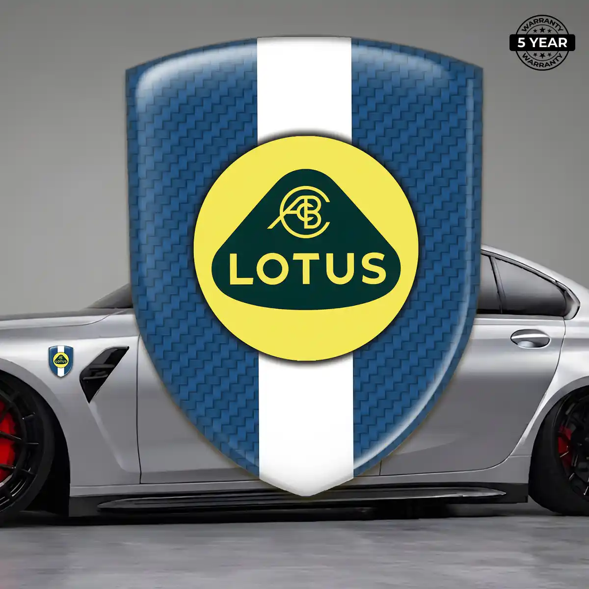 Lotus Crest Logo Emblem Exterior Luxe