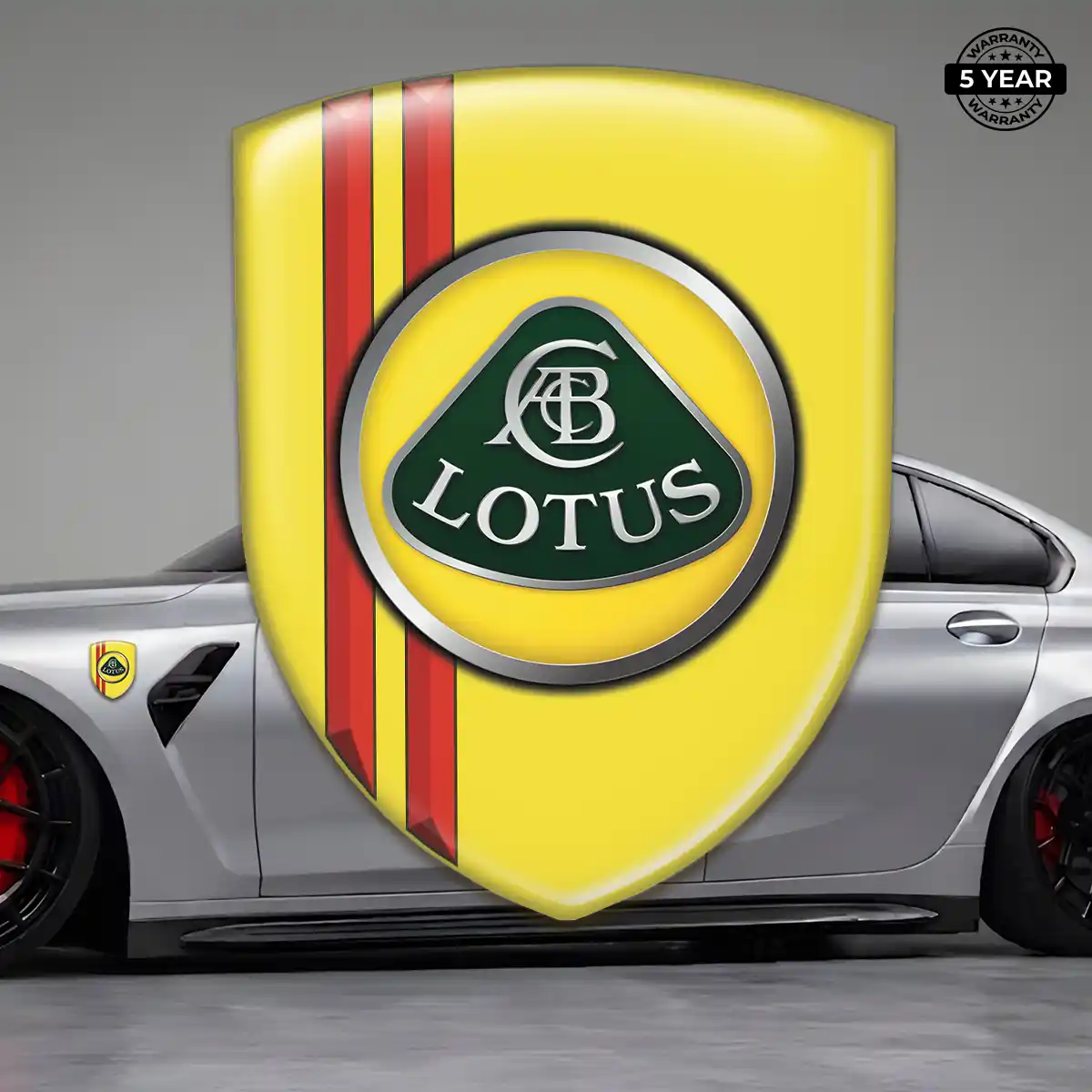Lotus Crest Logo Emblem Interior Luxe
