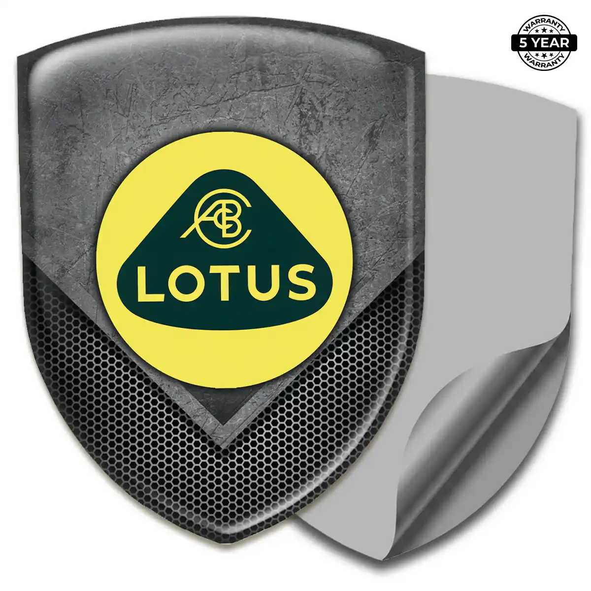Lotus Crest Logo Emblem Outer Style