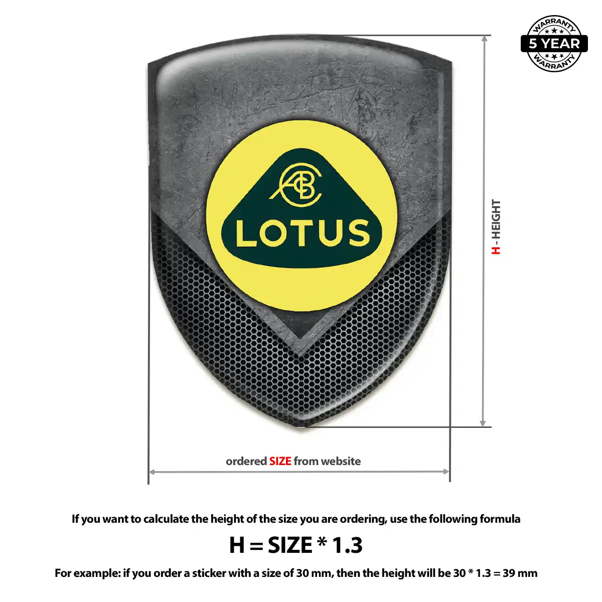 Lotus Crest Logo Emblem Outer Style