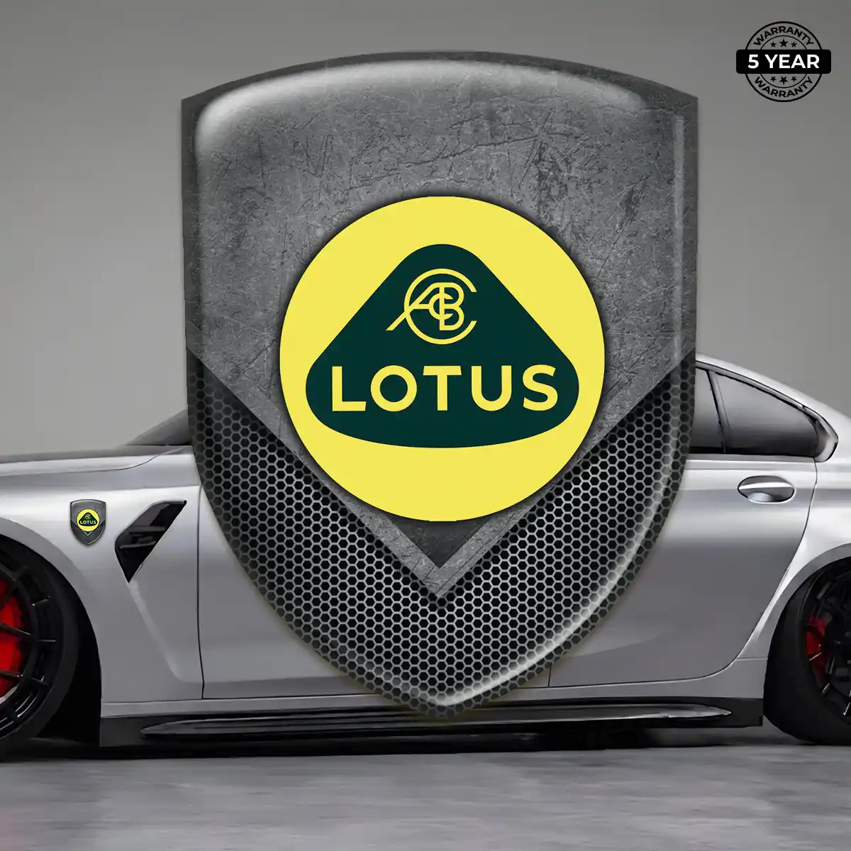 Lotus Crest Logo Emblem Outer Style