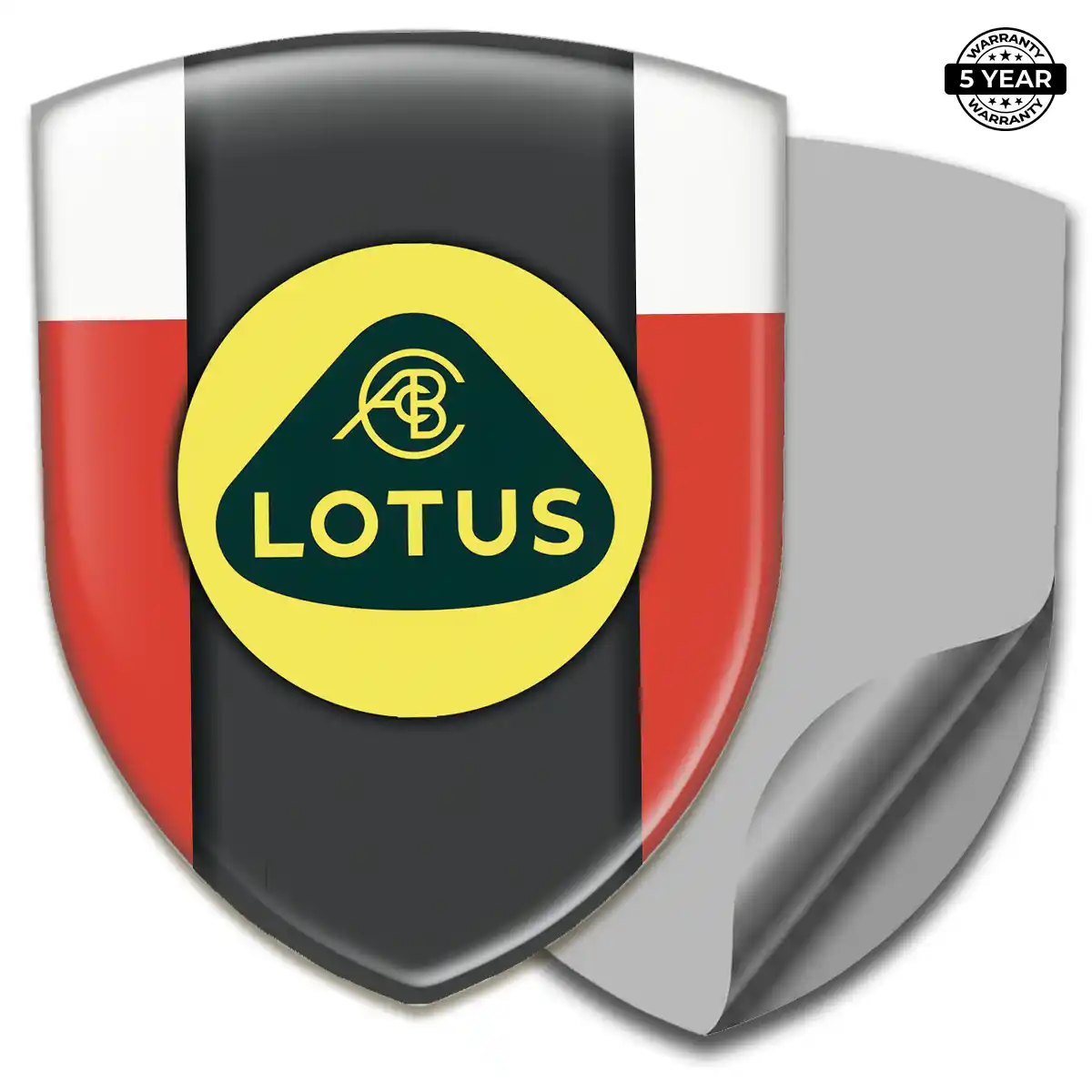Lotus Crest Logo Emblem Premium Dome