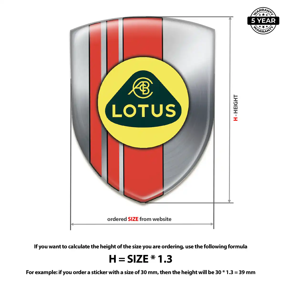 Lotus Crest Logo Emblem Prestige Line