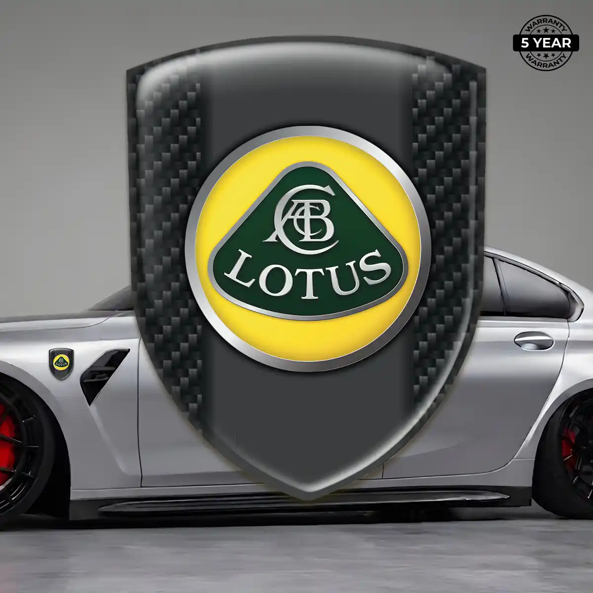 Lotus Crest Logo Emblem Signature Grade