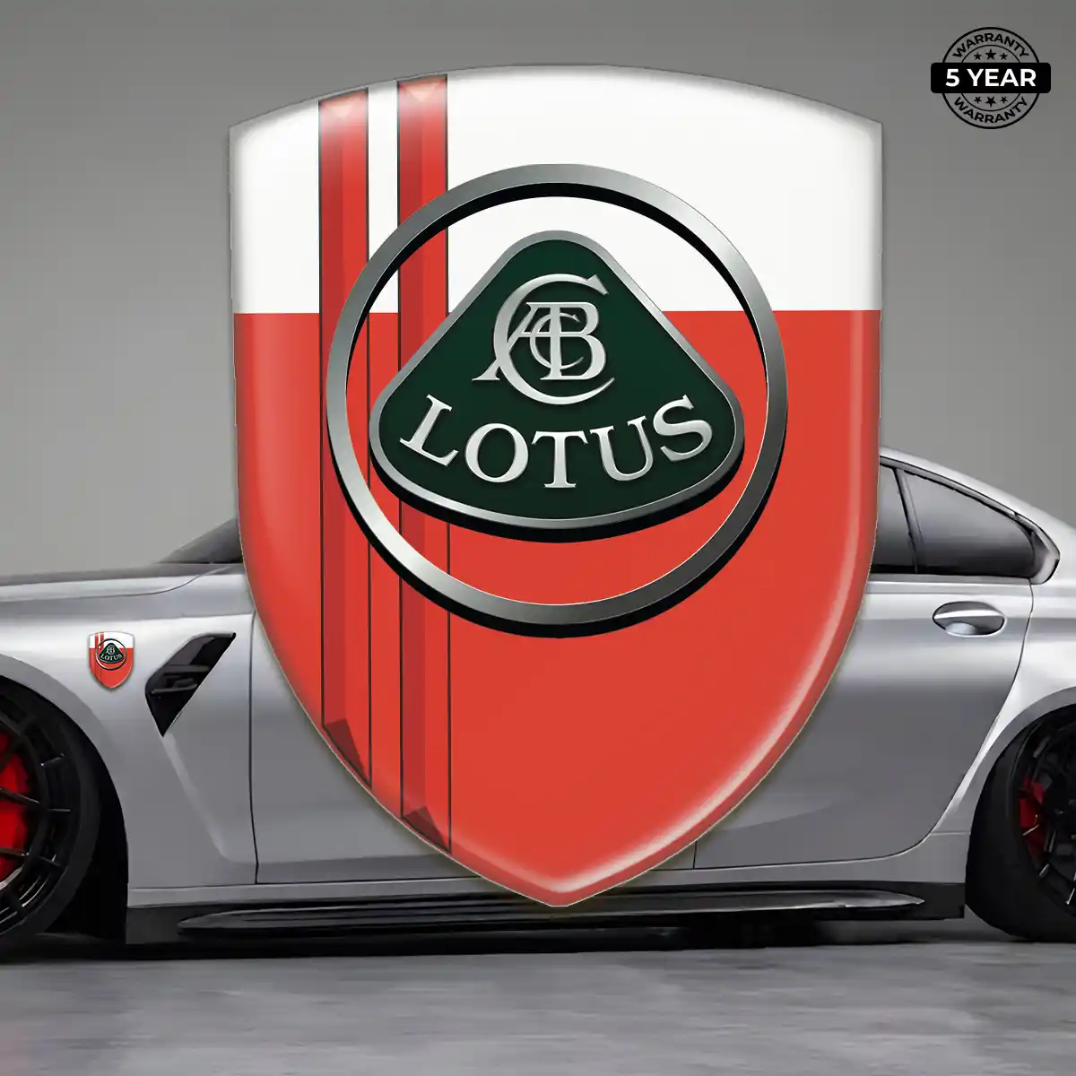 Lotus Crest Logo Emblem Sleek Style