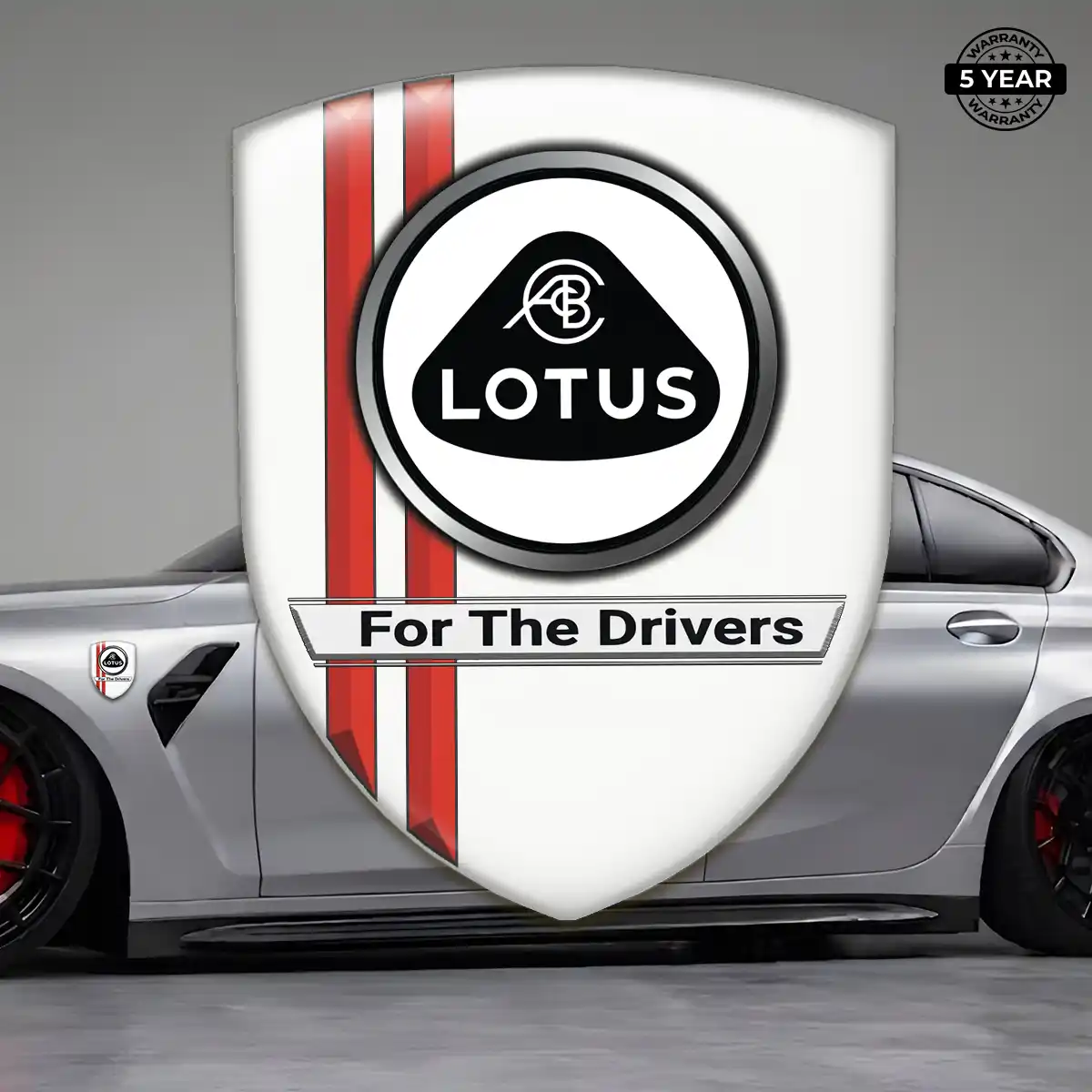 Lotus Crest Logo Emblem Superior Craft