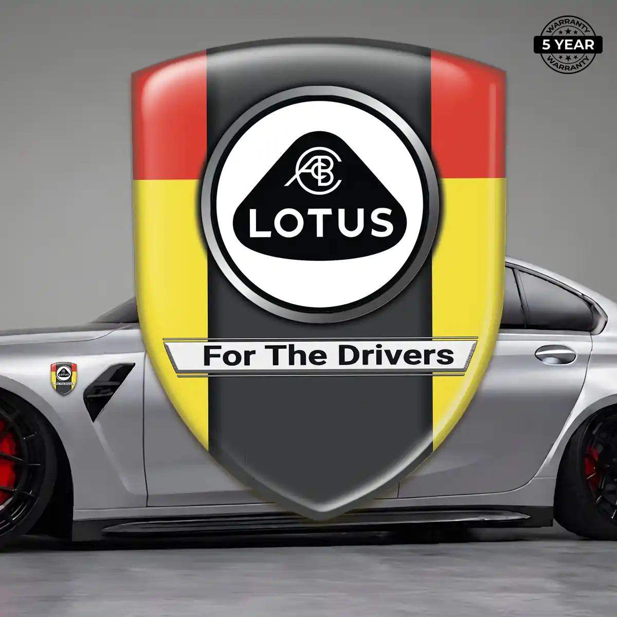 Lotus Domed Badge Cabin Style