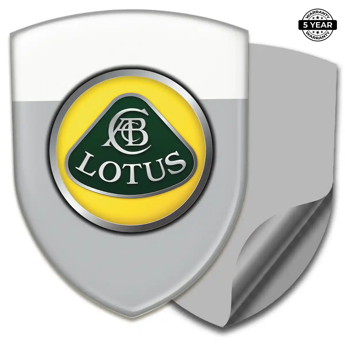Lotus Domed Badge Opulent Line