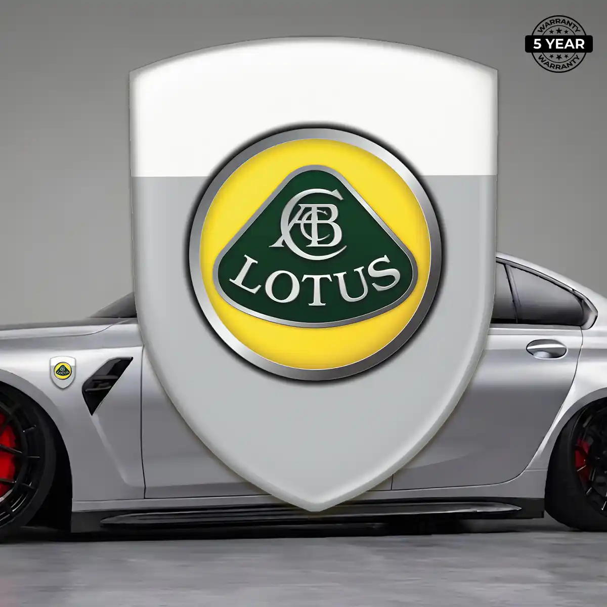 Lotus Domed Badge Opulent Line