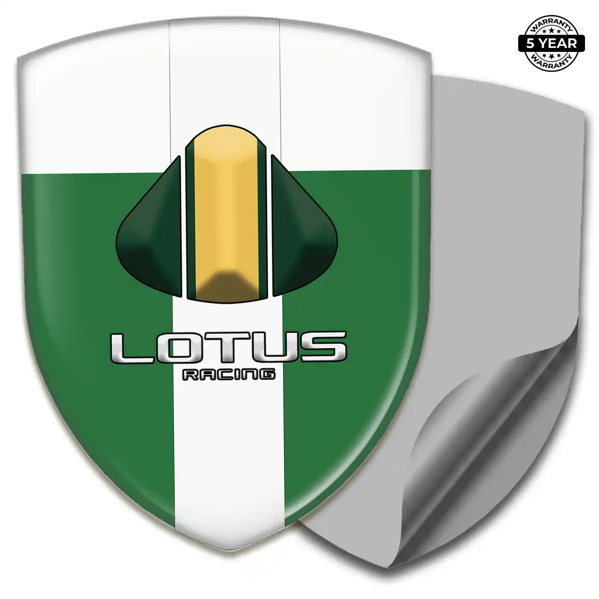 Lotus Domed Badge Outer Style