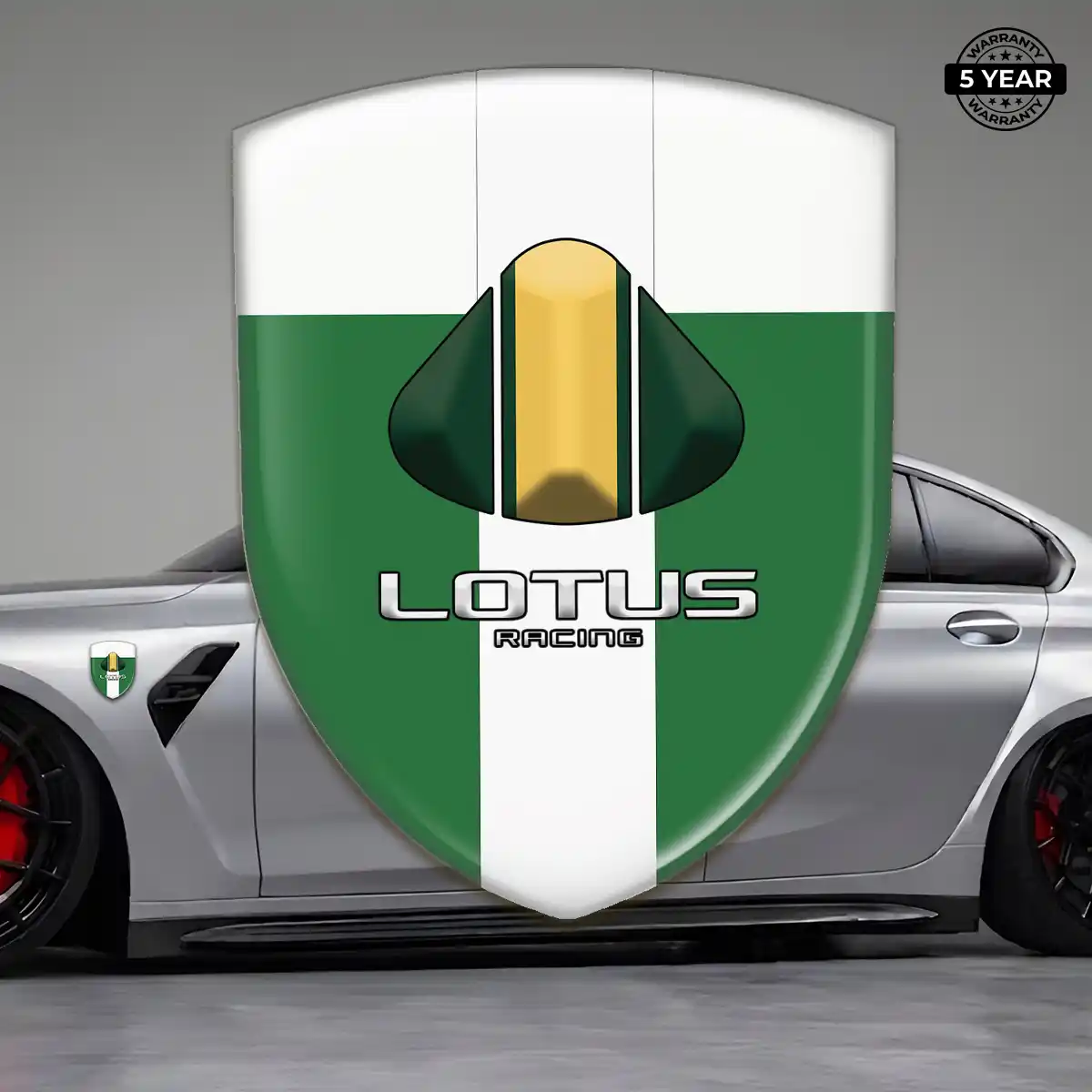 Lotus Domed Badge Outer Style