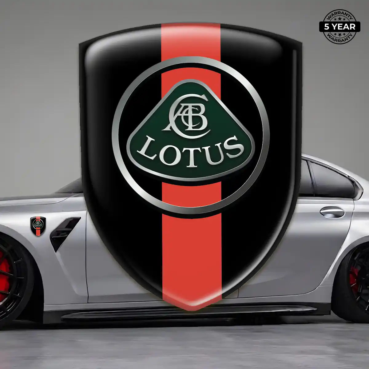 Lotus Domed Badge Signature Grade