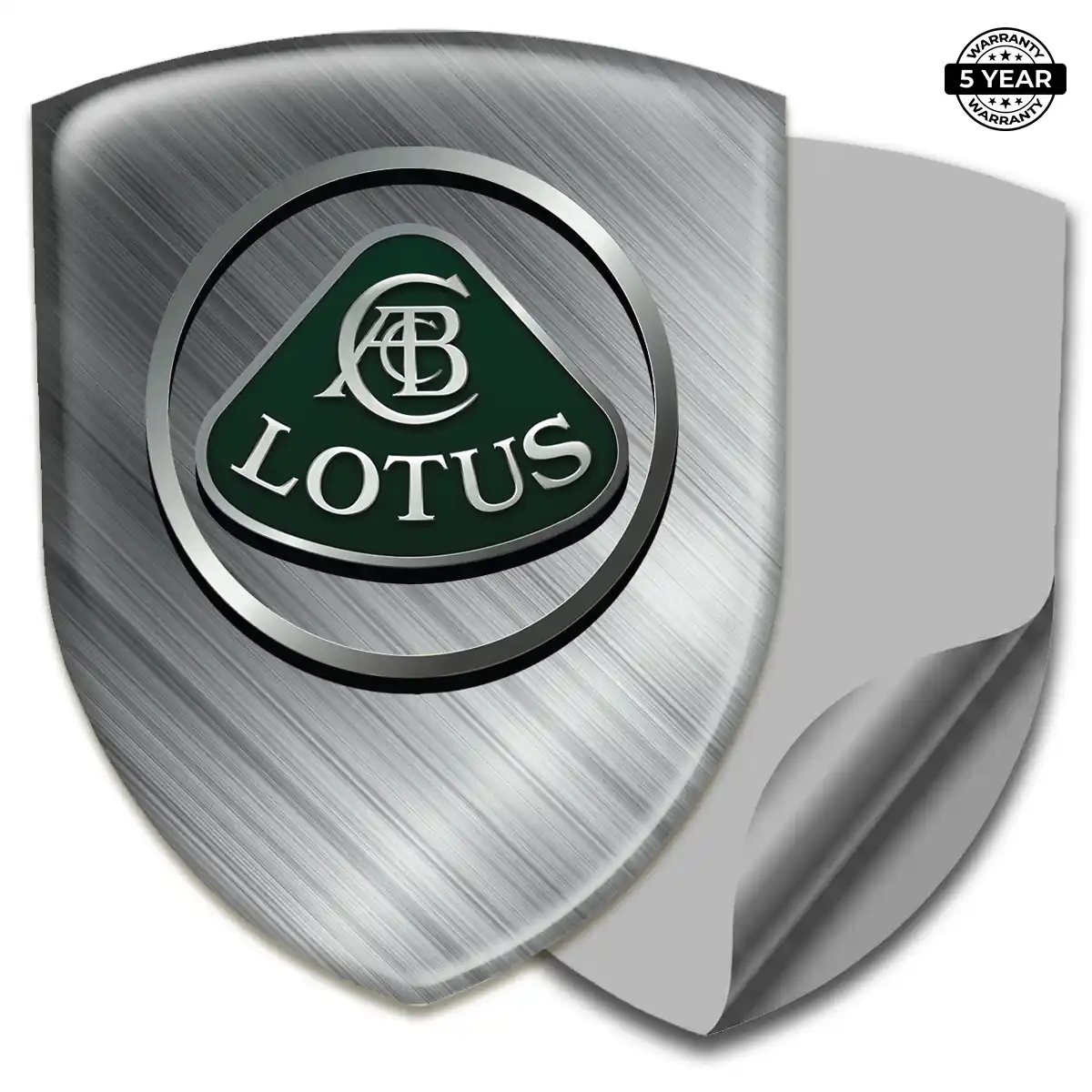 Lotus Domed Car Sticker Elite Edition