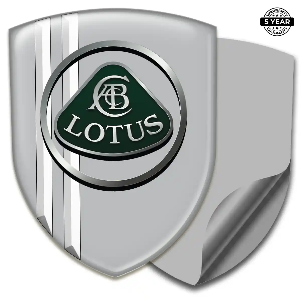 Lotus Domed Car Sticker Exclusive Series