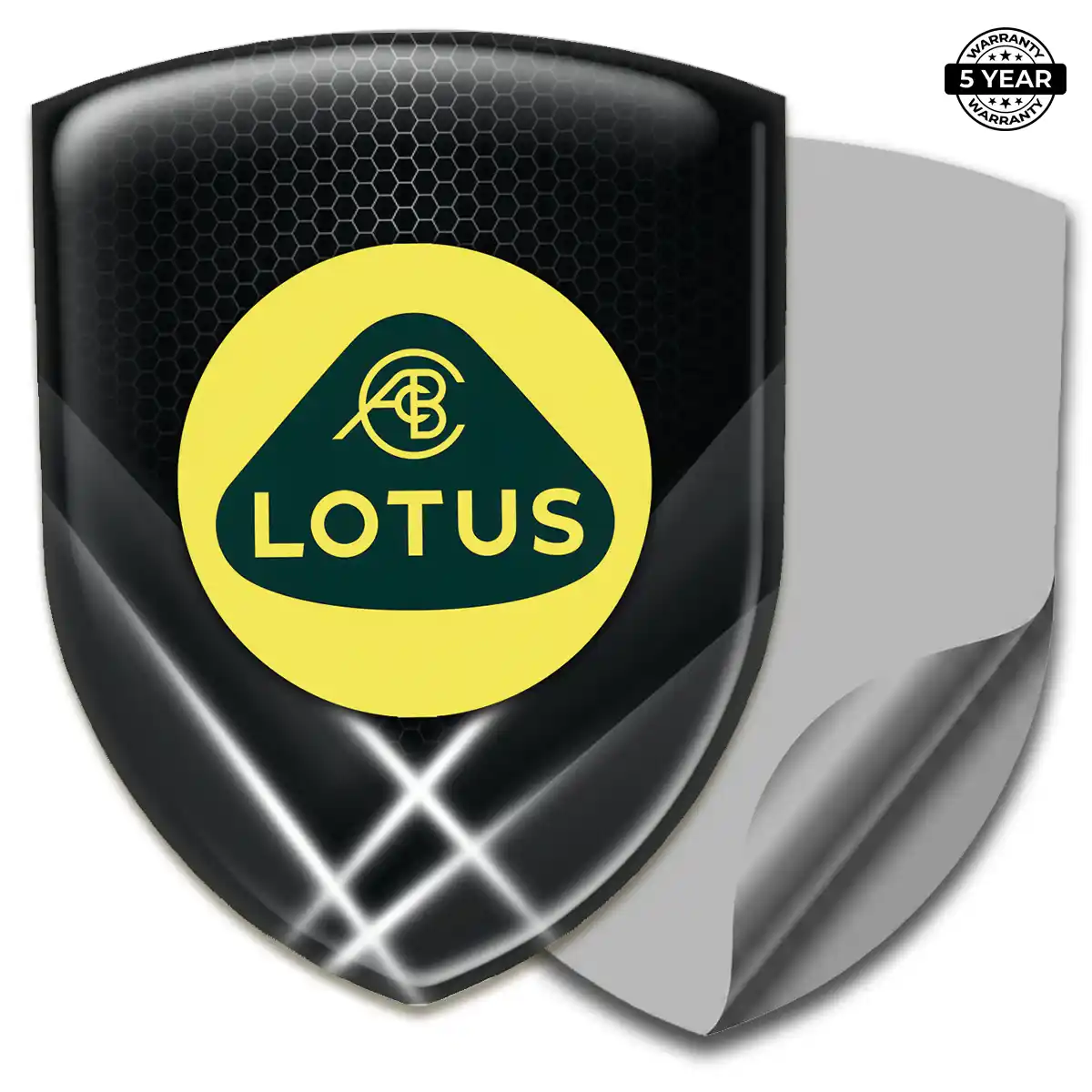 Lotus Domed Car Sticker Noble Edition