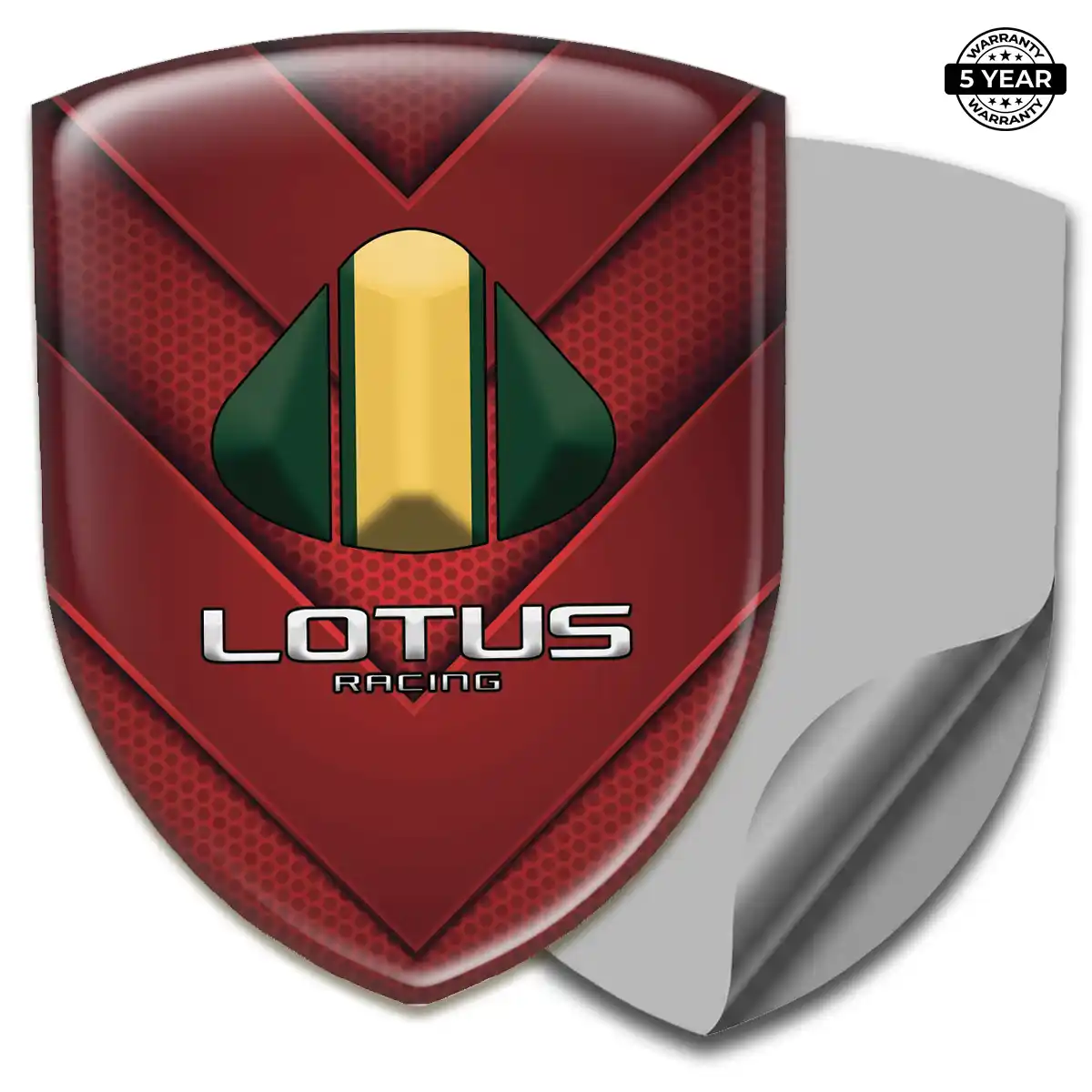Lotus Domed Decal Elite Edition