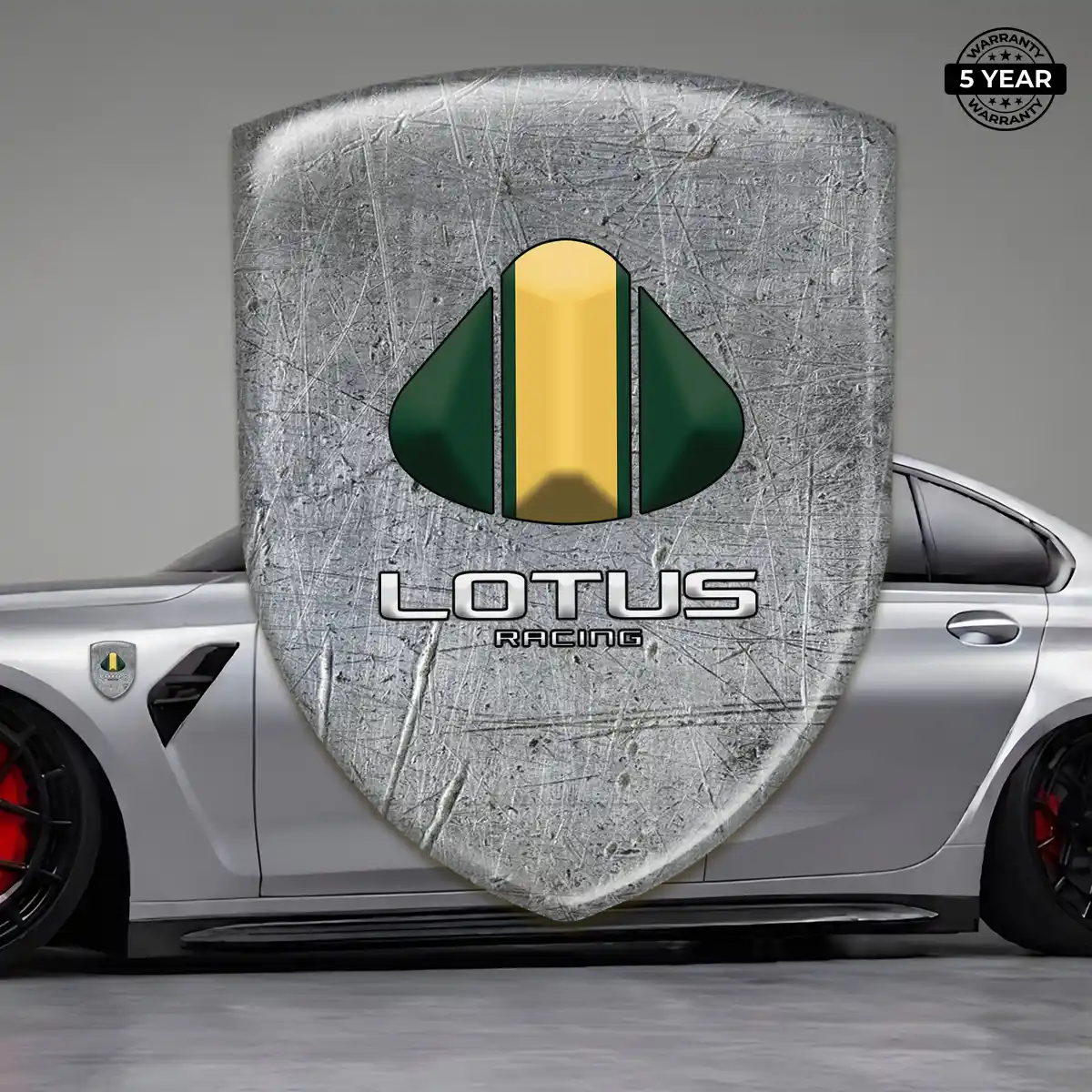 Lotus Domed Decal Elite Finish