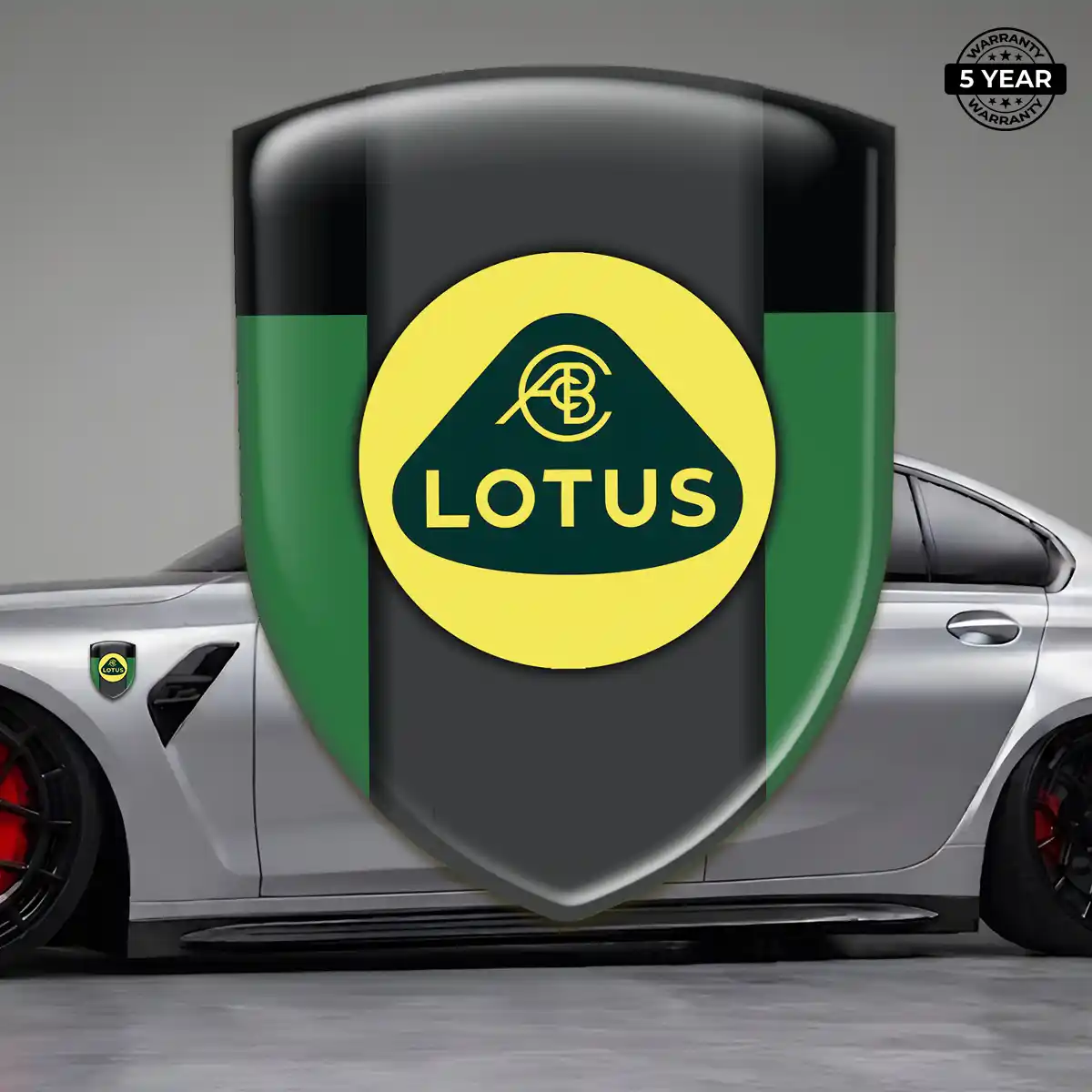 Lotus Domed Decal Interior Luxe