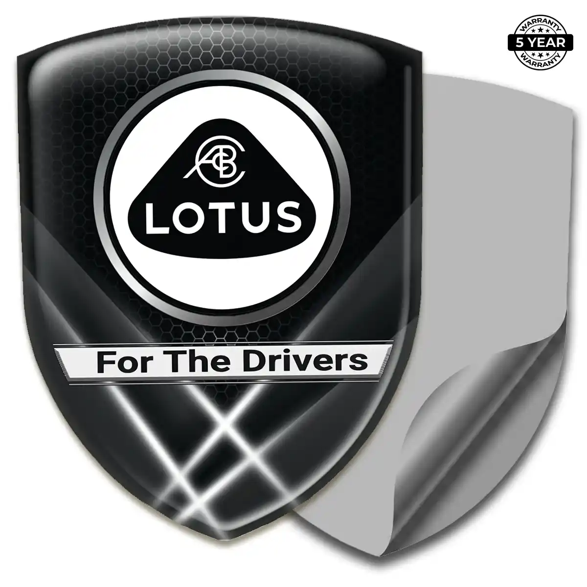 Lotus Domed Decal Opulent Line
