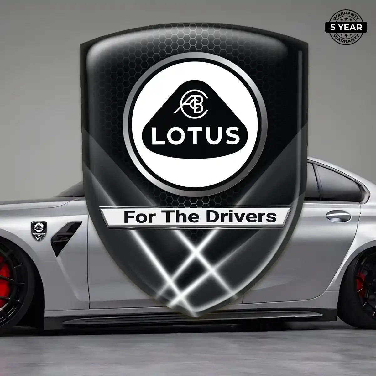 Lotus Domed Decal Opulent Line