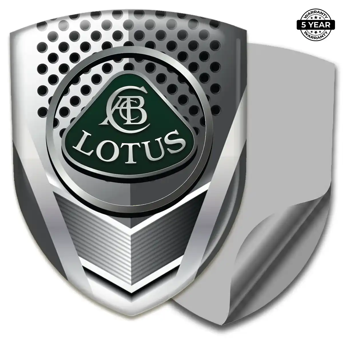 Lotus Domed Decal Outer Style