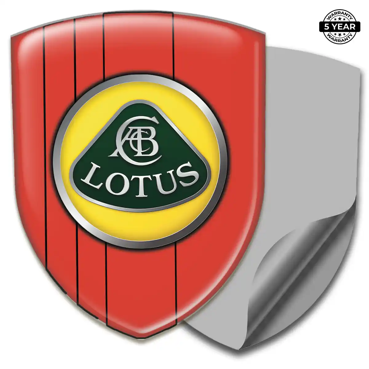 Lotus Domed Decal Prestige Line