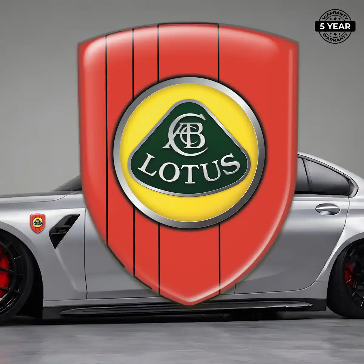 Lotus Domed Decal Prestige Line