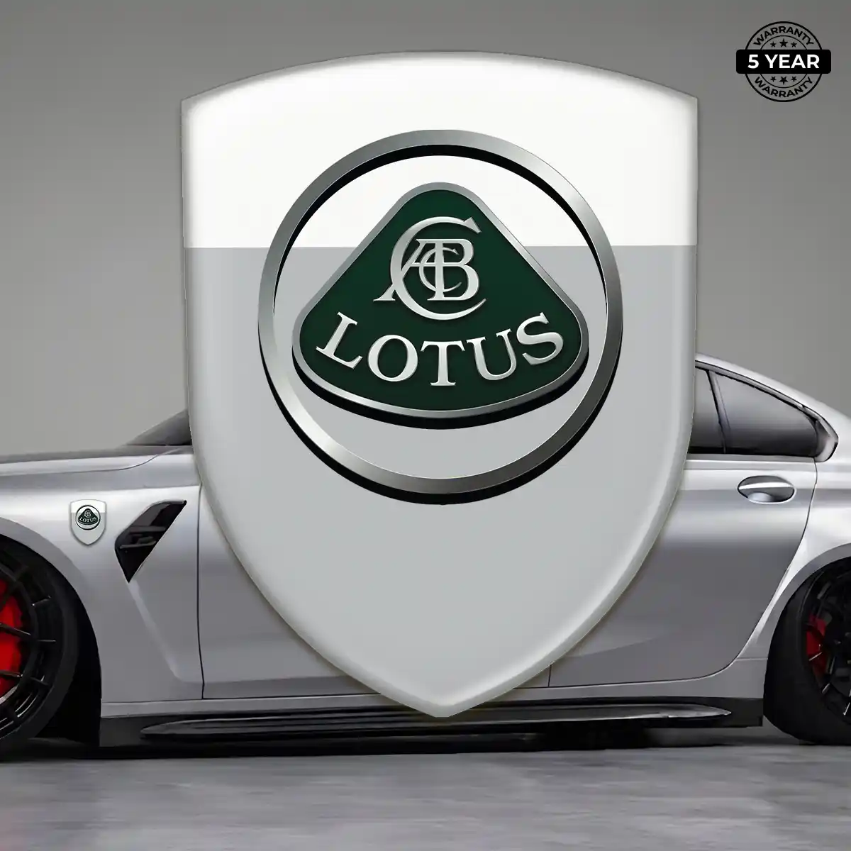 Lotus Domed Decal Prime Quality