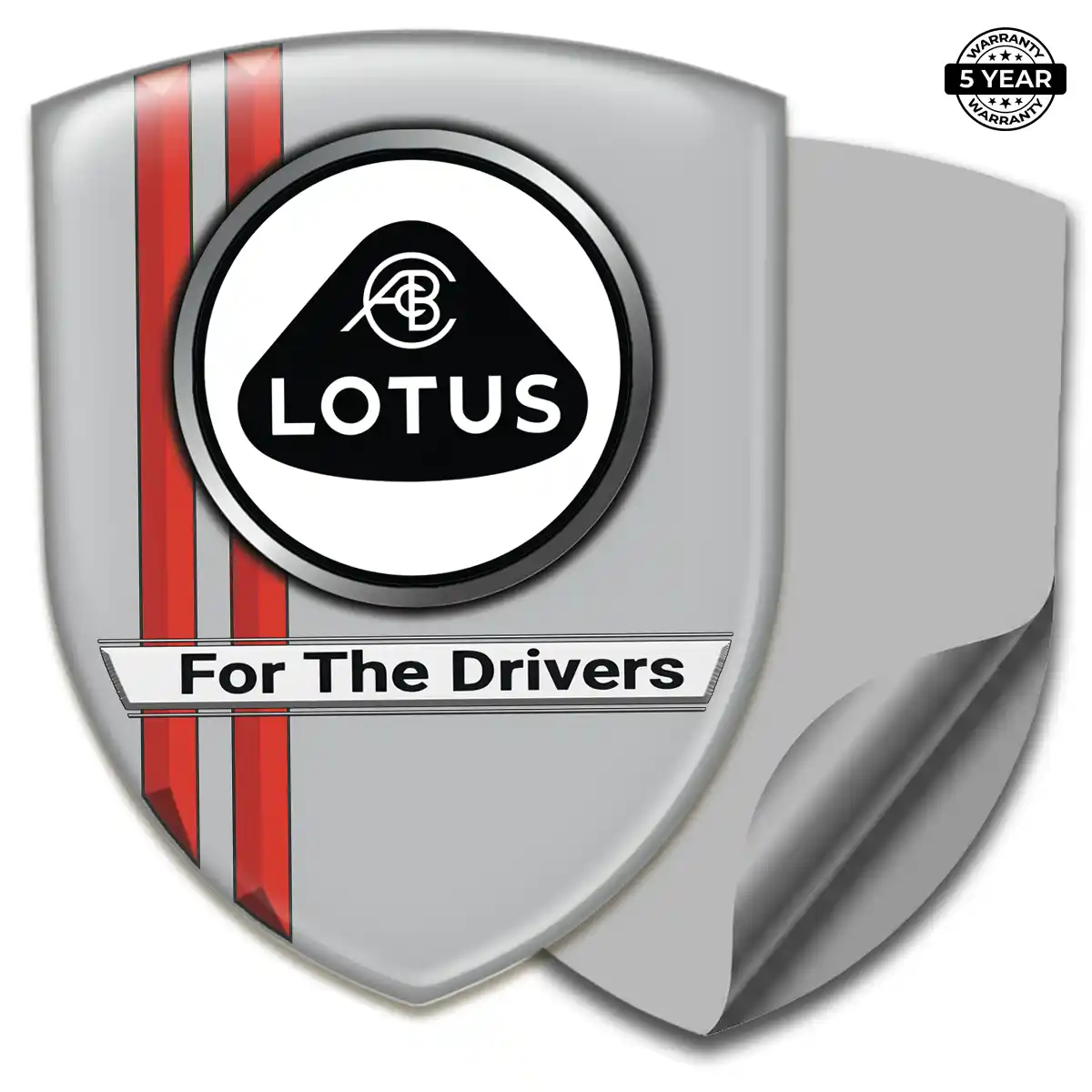 Lotus Domed Decal Signature Grade