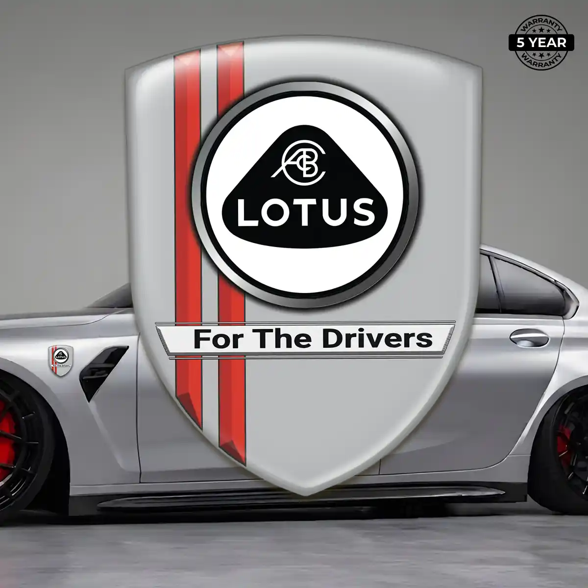 Lotus Domed Decal Signature Grade