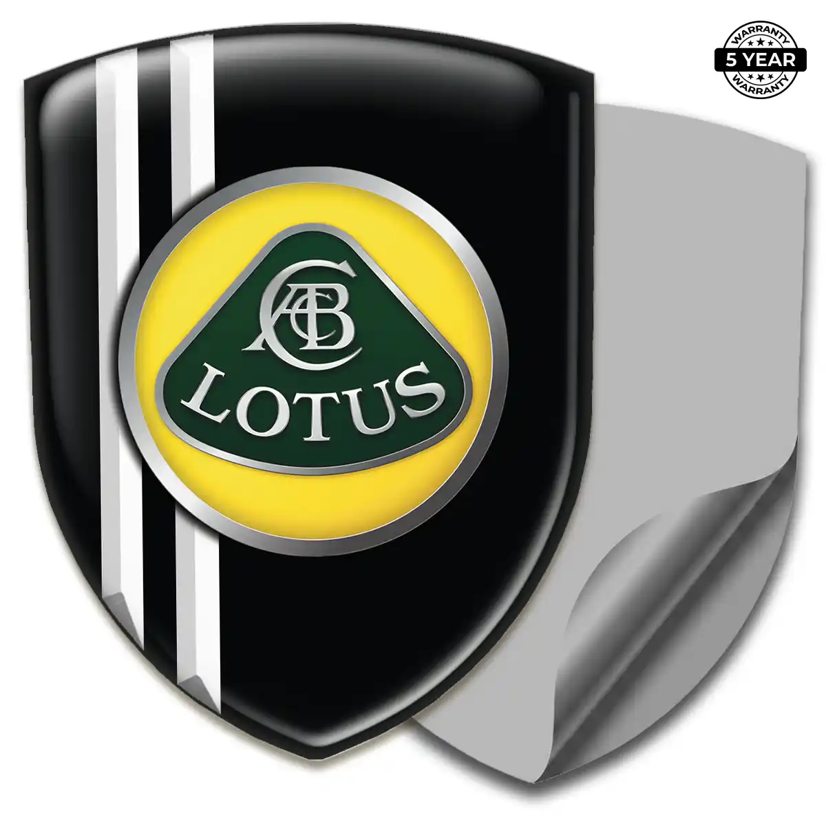Lotus Domed Emblem Cabin Style