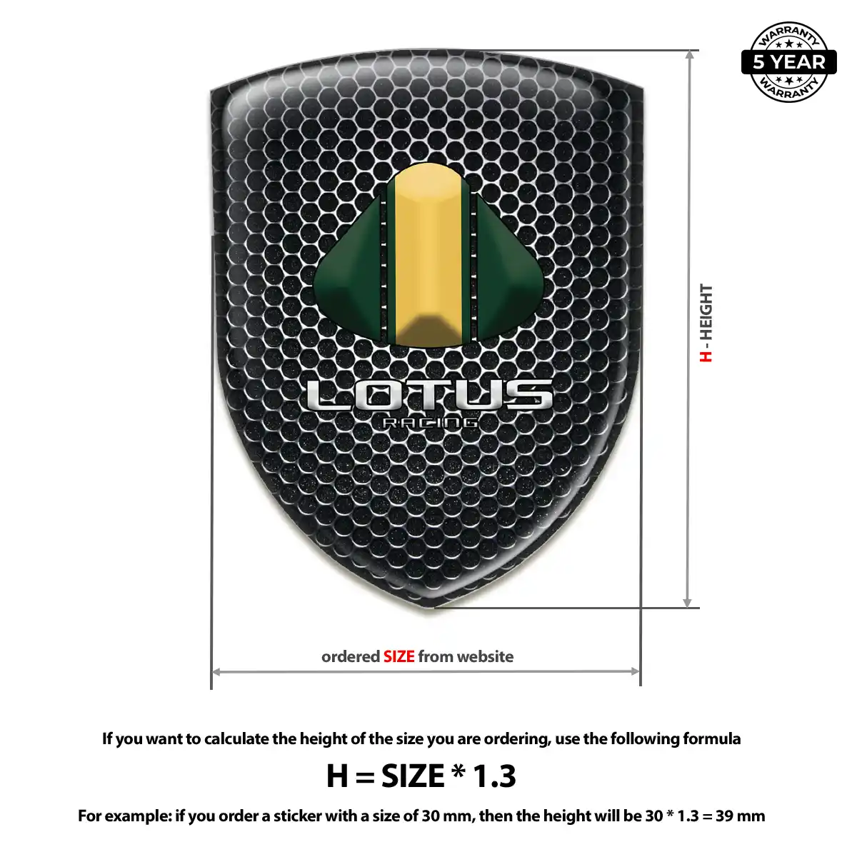 Lotus Domed Emblem Deluxe Edition