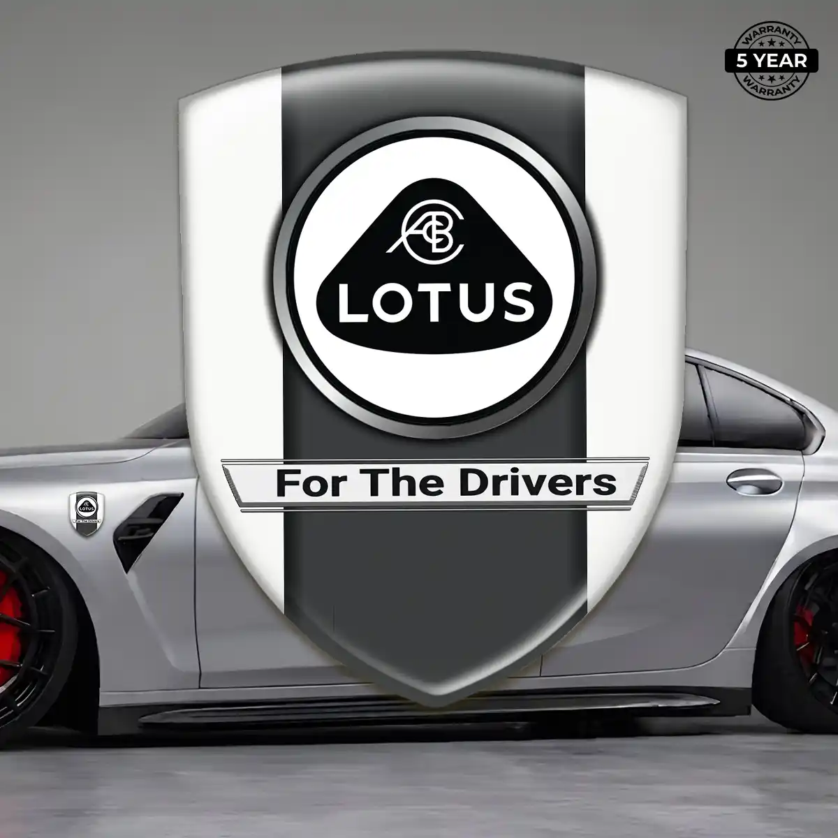 Lotus Domed Emblem Elite Finish