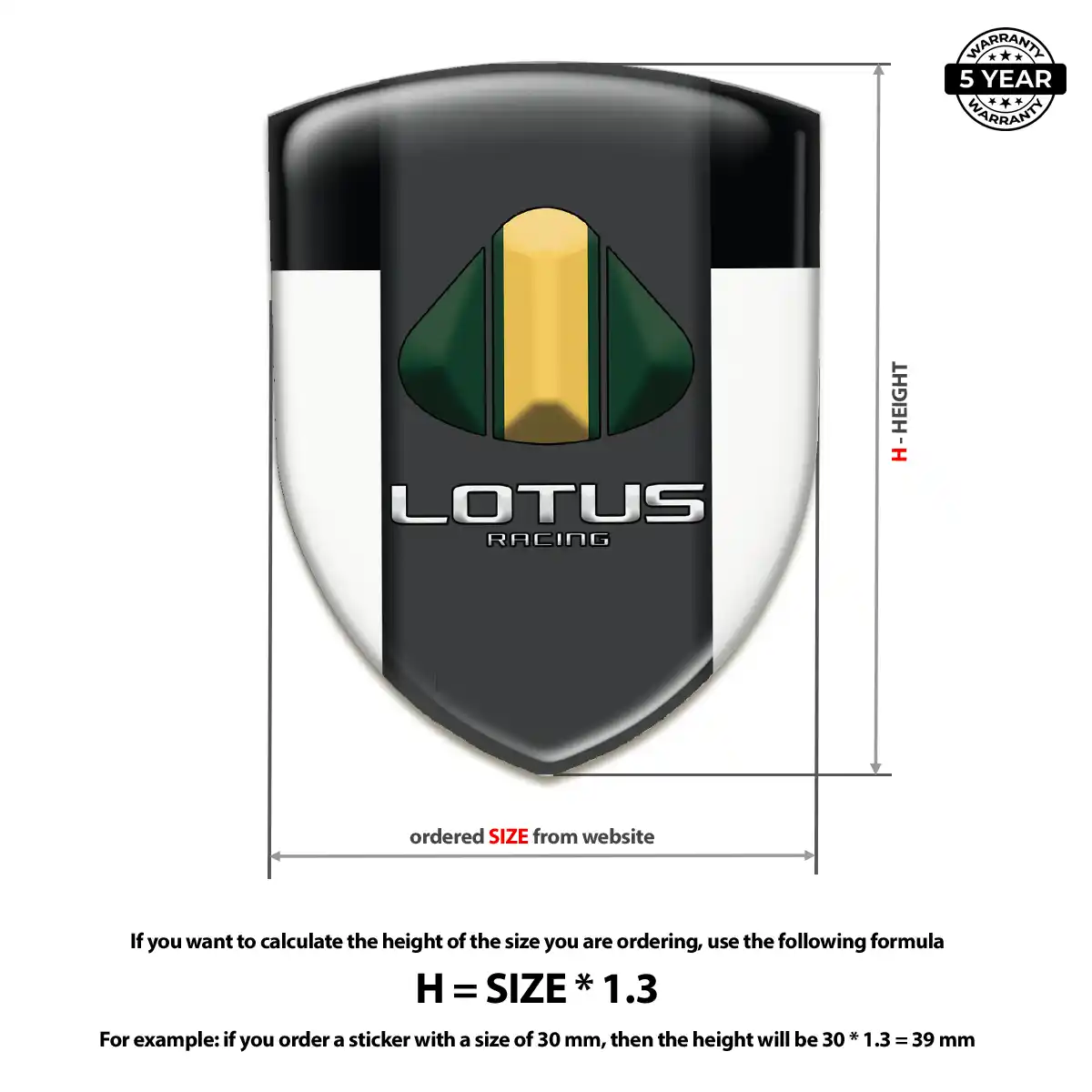 Lotus Domed Emblem Exclusive Series