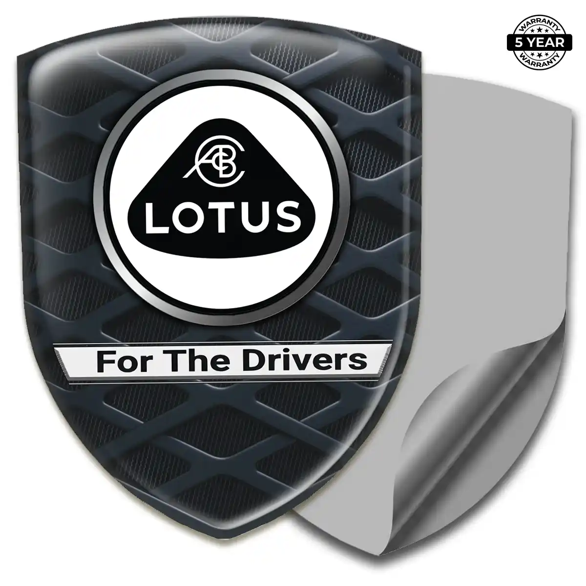 Lotus Domed Emblem Exterior Luxe